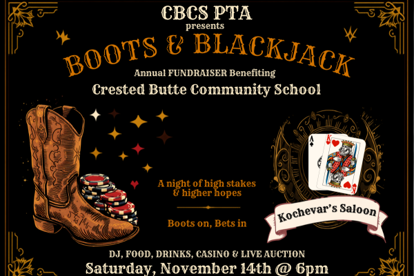boots and blackjack CBCS PTA fall fundraiser